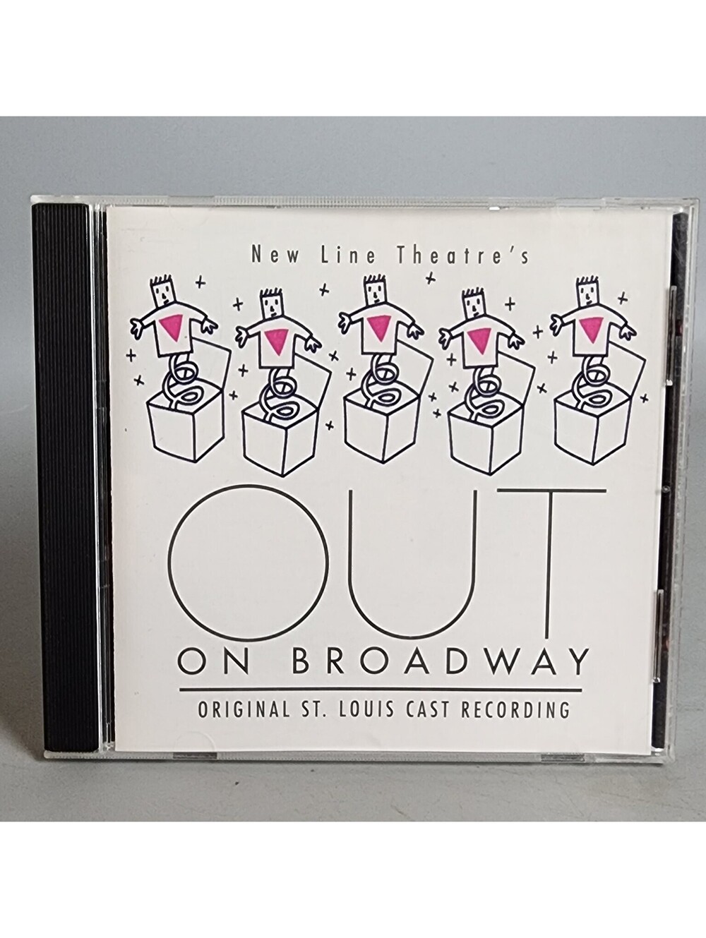 New Line Theatre's Out On Broadway Original St. Louis Cast Recording CD 1996